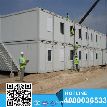 Flat pack assemble modified container house